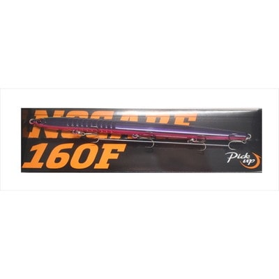 ピックアップ シーバスルアー ノガレ160F #005 チャートヘッドブラック