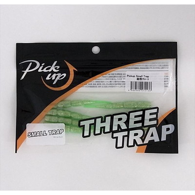 ピックアップ ワーム スモールトラップ 銀粉チャート