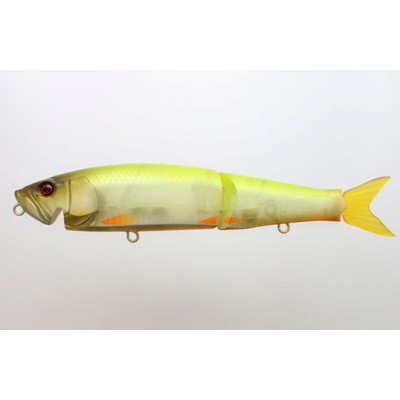 一誠(イッセイ) G.C.ハスフラット 180F 「水面ノイジー」 #62 ナチュラルチャートバック バスルアー