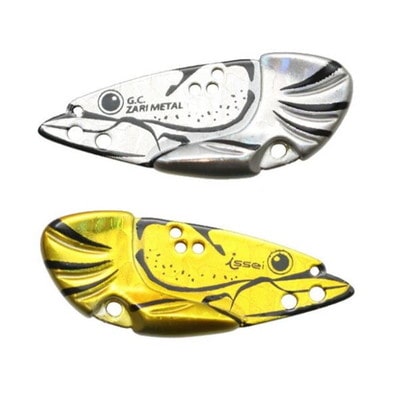 一誠 イッセイ メタルジグ G.C.ザリメタル 6g #59 金と銀