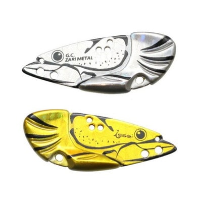 一誠 イッセイ メタルジグ G.C.ザリメタル 12g #59 金と銀