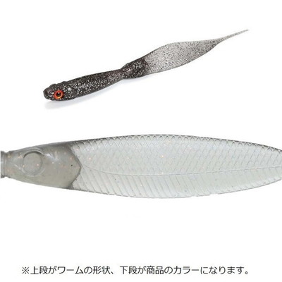 一誠 イッセイ ワーム ライアミノーフラット サカナサカナ 3.8インチ #75 マイクロベイトSP
