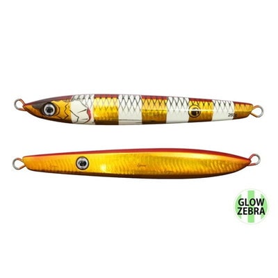 一誠 イッセイ メタルジグ 海太郎 ネコメタル 260g #040 アカキングローゼブラ