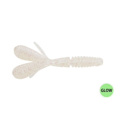 一誠 イッセイ ワーム 海太郎 ジャコバグパワー 3.5インチ #055 うまシロエビ(グロー)