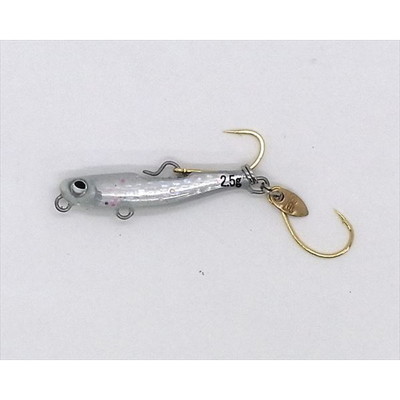 ルーディーズ メタルジグ 魚子メタル貫き 2.5g ヘッドベリーグロー