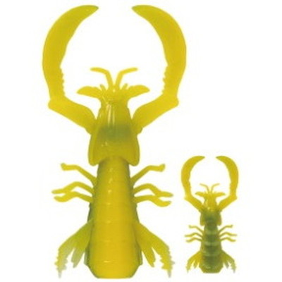 ルーディーズ ワーム 根魚&チヌ喰い・蝦蛄 1.8インチ コーン