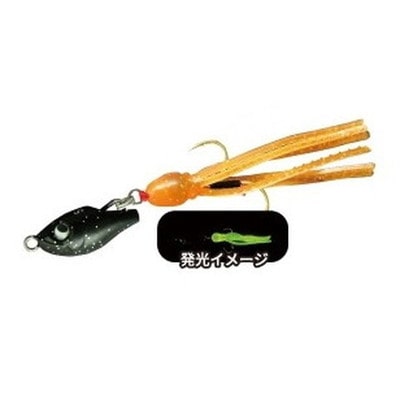 ルーディーズ メタルジグ 魚子チク 10g ナイトオレンジグロー