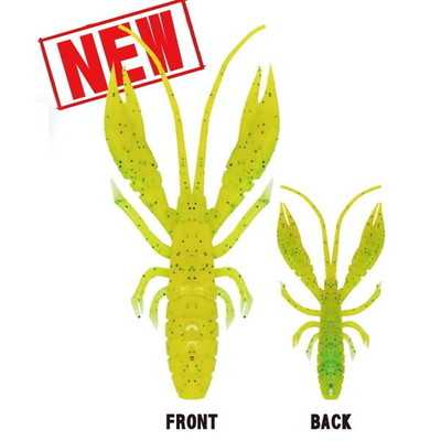 ルーディーズ ワーム ハタ喰い.蝦 2.5インチ レモンメロン