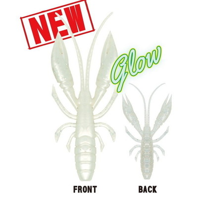 ルーディーズ ワーム ハタ喰い.蝦 3.5インチ 金丸シラスグロー