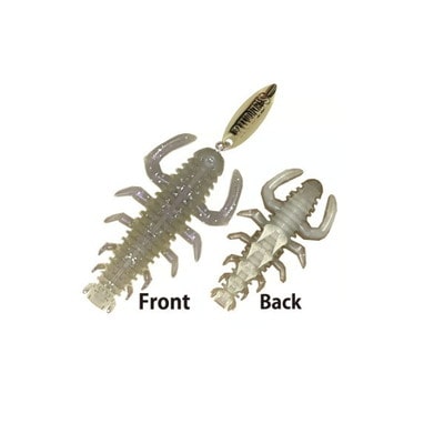 ルーディーズ ワーム ハタ喰イ・蟲 2.0インチ スジエビパール