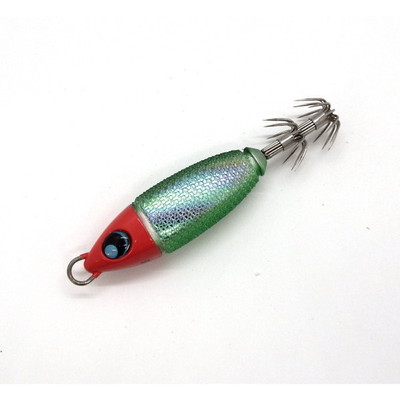 Uroco(ウロコ) スッテ ウロコロスッテ 25号 #010 赤/緑オイル