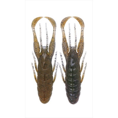 ボトムアップ ワーム ハリースライド(Hurry Slide) 3.3インチ スモーキークローダッド