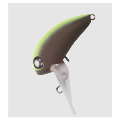 ロブルアー トラウトプラグ パパバービー フローティング 35mm #6オリーブチャート