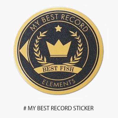 エレメンツ RANKER SCALE用 マイレコードステッカー