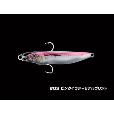 リトルジャック メタル アディクト タイプ-01 40g #03 ピンクイワシ+リアルプリント メタルジグ
