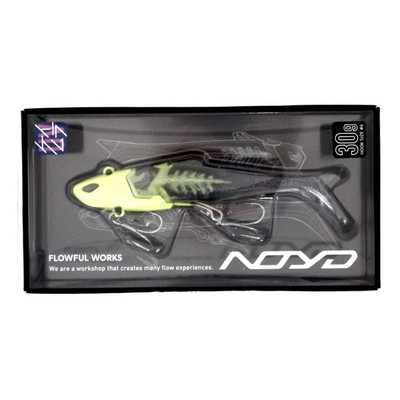 フローフルワークス ワーム ノイド 30g N008 イエローチャート