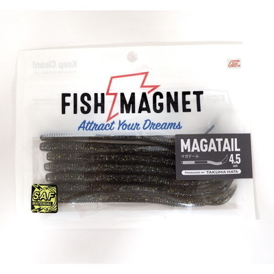 フィッシュマグネット ワーム マガテール4.5インチ #06 ゴーストスケールシャッド