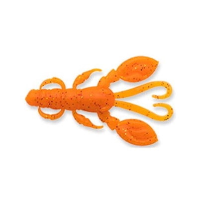 エコギア カサゴ職人 ロッククロー 2インチ 432 ホットオレンジグロウ(夜光) ワーム