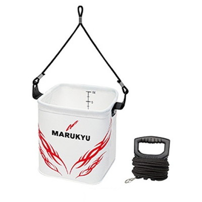 マルキュー バケツ パワー水クミバケツ18TR V ホワイト