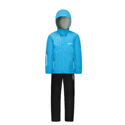 マルキュー レインウェア スタンダードレインスーツ MQ-01 スカイ 3L