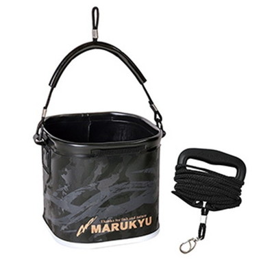 マルキュー バケツ ワイドパワーバケツ TR-01 ブラック