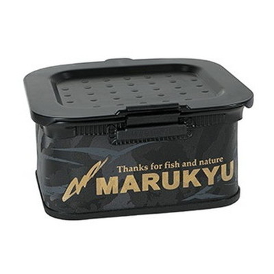 マルキュー 餌箱 フィッシングギア パワーエサバケット15TRIV ブラック