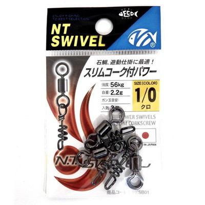 エヌティスイベル スリムコーク付パワー(クロ) E-35 1/0