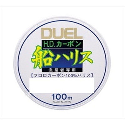 デュエル HDカーボン船ハリス 100m 1.7号