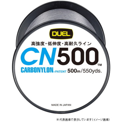 デュエル　ＣＮ５００　カーボンナイロン　５００ｍ　３号　ＣＬクリアー
