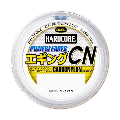 デュエル HC POWERLEADER エギング CN20m 2.0号 ナチュラルクリアー リーダー
