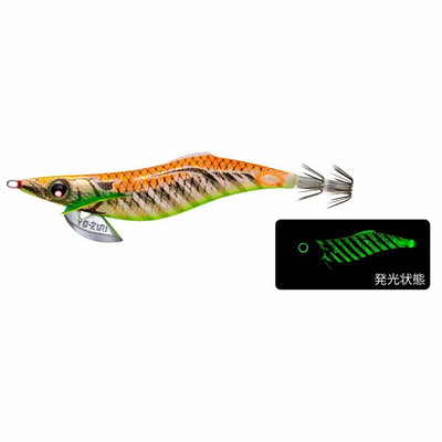 デュエル(DUEL) アオリーQ フィンエース 3.5号 夜光ゴールドオレンジ