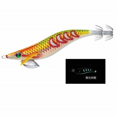 デュエル(DUEL) アオリーQ サーチダブルグロー 3.5号 DLGL ゴールドライム