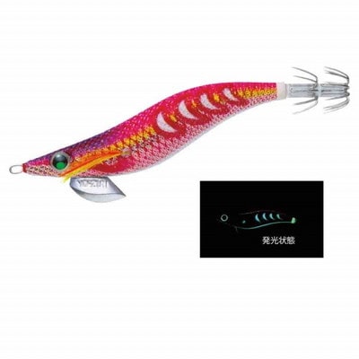 デュエル(DUEL) アオリーQ サーチダブルグロー 3.5号 DLRP レッドピンク