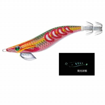 デュエル(DUEL) アオリーQ サーチダブルグロー 3.5号 DLRM レッドグリーン