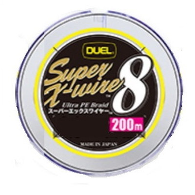 DUEL デュエル PEライン スーパーエックスワイヤー8 200m 3.0号