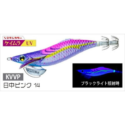 デュエル エギ アオリーQ LCスロー 3.5号 KVVP 日中ピンク14