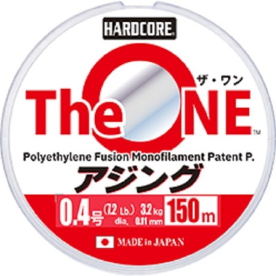 デュエル PEライン The ONE アジング 150m 0.4号 ハーフゴースト