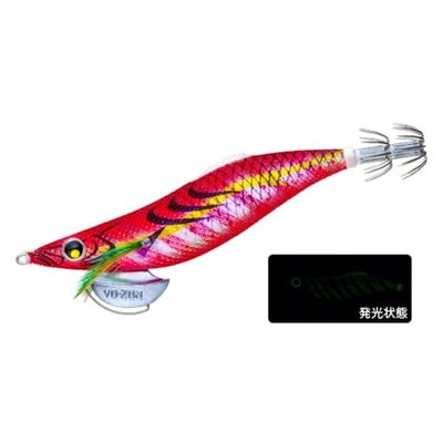 デュエル エギ アオリーQ LC スロー 3.0号 19 LYYR 闇夜ローズ