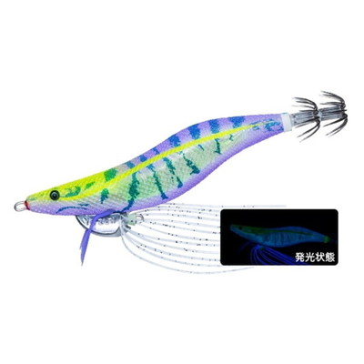 デュエル エギ Ebi Q 3.0号 17 SBTP お月見パープル