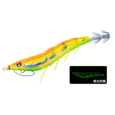 デュエル エギ イージーQ キャスト 喰ワセ スロー 3.5号 03 LMOG 夜光マーブルオレンジ