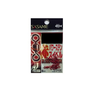 ササメ　２００－Ｆ　赤パワーステンスイベル　５号 サルカン