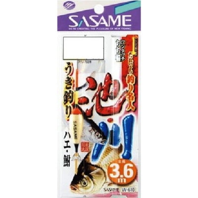 ササメ W-613 池・川ウキ釣リ 2.1m 4 0.6 仕掛け