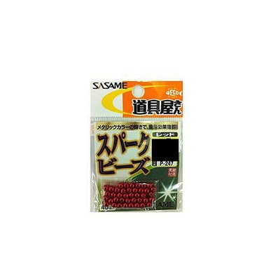 ササメ P-247 道具屋 スパークビーズ(レッド) 4