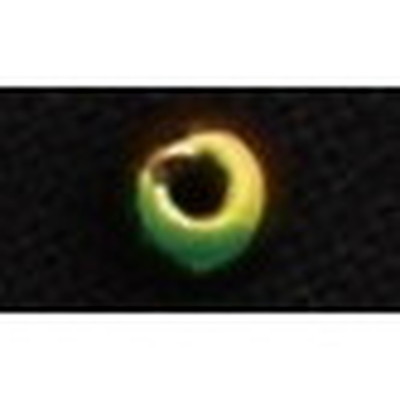 ササメ針 P-249ツートンビーズ緑金4