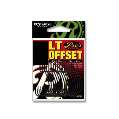 リューギ HLT027 LTオフセット(BK) 2/0 ワームフック