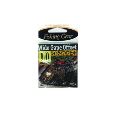 ササメ 10ROC ロックフィッシュフック(黒) 1/0 ワームフック