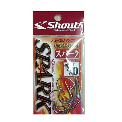 シャウト! 201SP スパーク シルバー #1/0 アシストフック