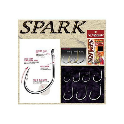 シャウト! 201SP スパーク シルバー #5/0 アシストフック