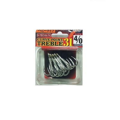 シャウト! 231-CS カーブポイント トレブル31 4/0 トリプルフック