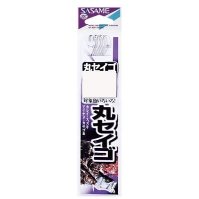 ＳＡＳＡＭＥ　ＡＡ２０５　丸セイゴ（黒）糸付　１１－２ 針